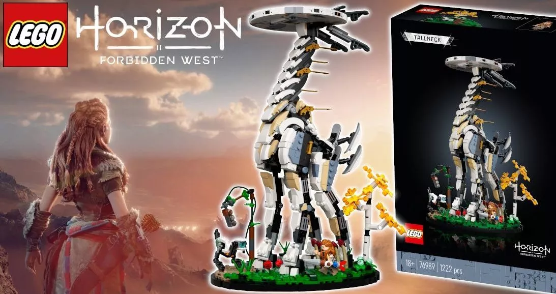 Horizon Forbidden West LEGO Tallneck Bausatz Heropic